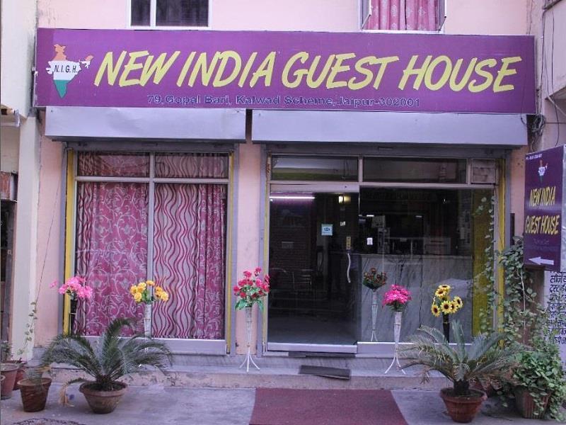 Hotel New India Guest House 斋浦尔 外观 照片